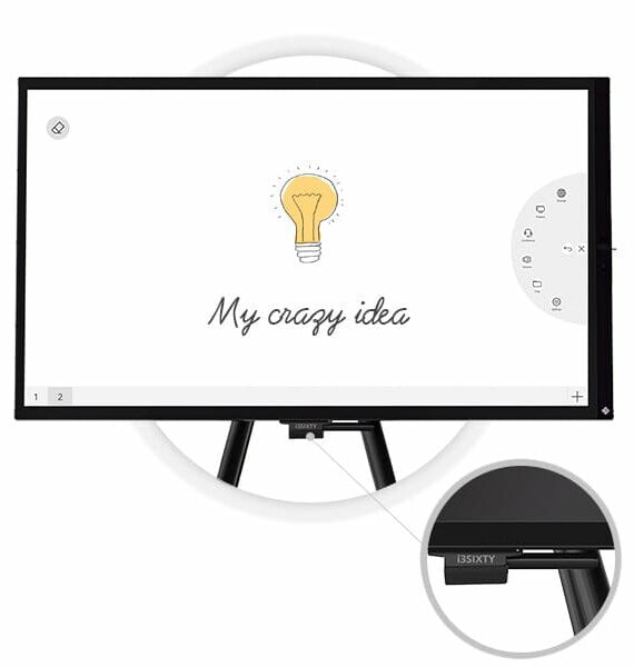 Rotafolio Digital Interactivo 43" I3 Technologies i3SIXTY S4300